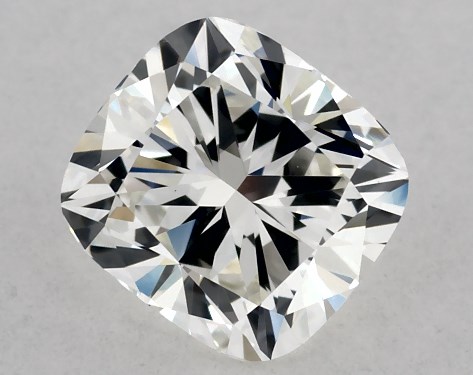 GIA 1.00 Carat H-VS1 Very Good Cut Cushion Modified Diamond